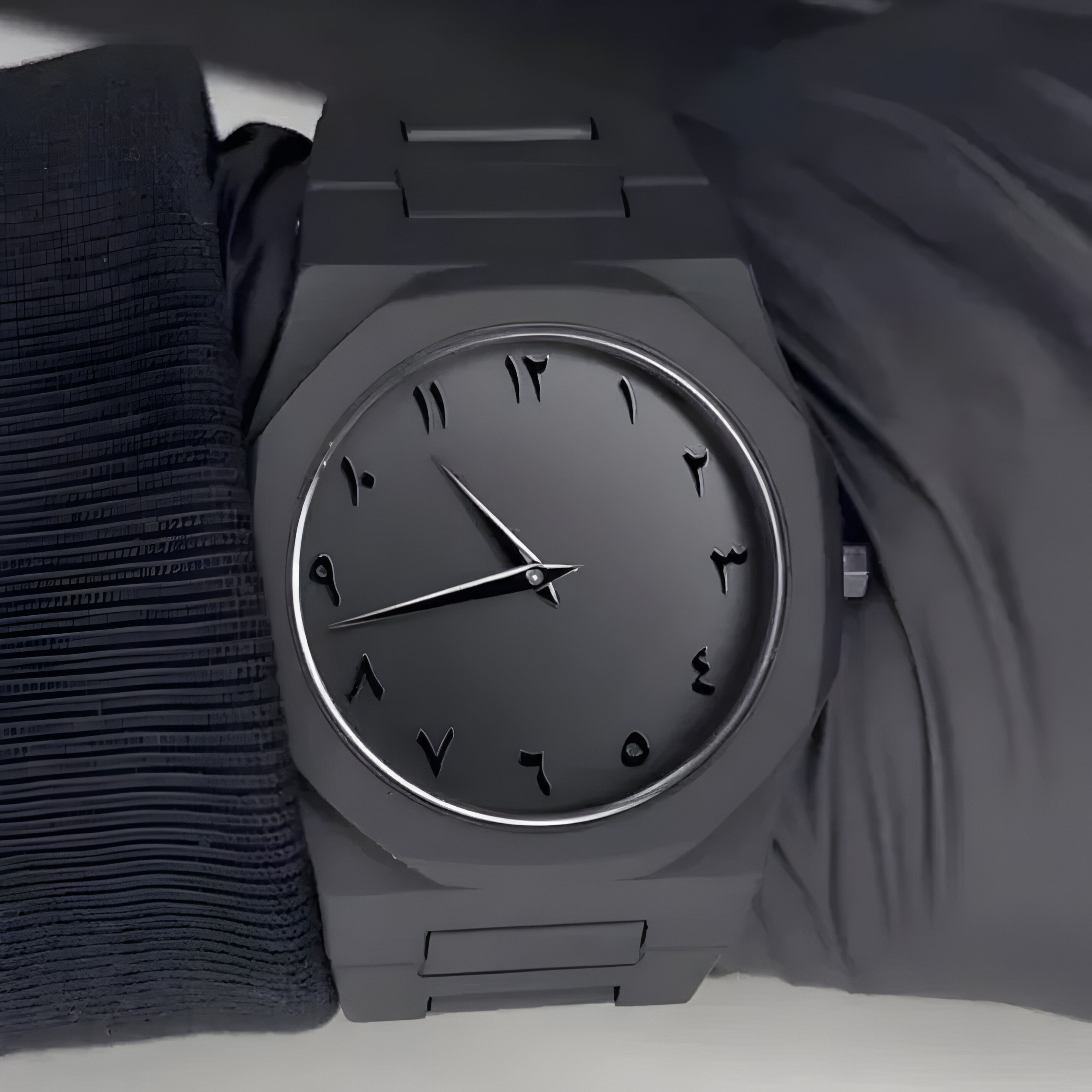 The black
